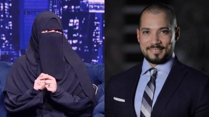 عبدالله رشدي وزوجته